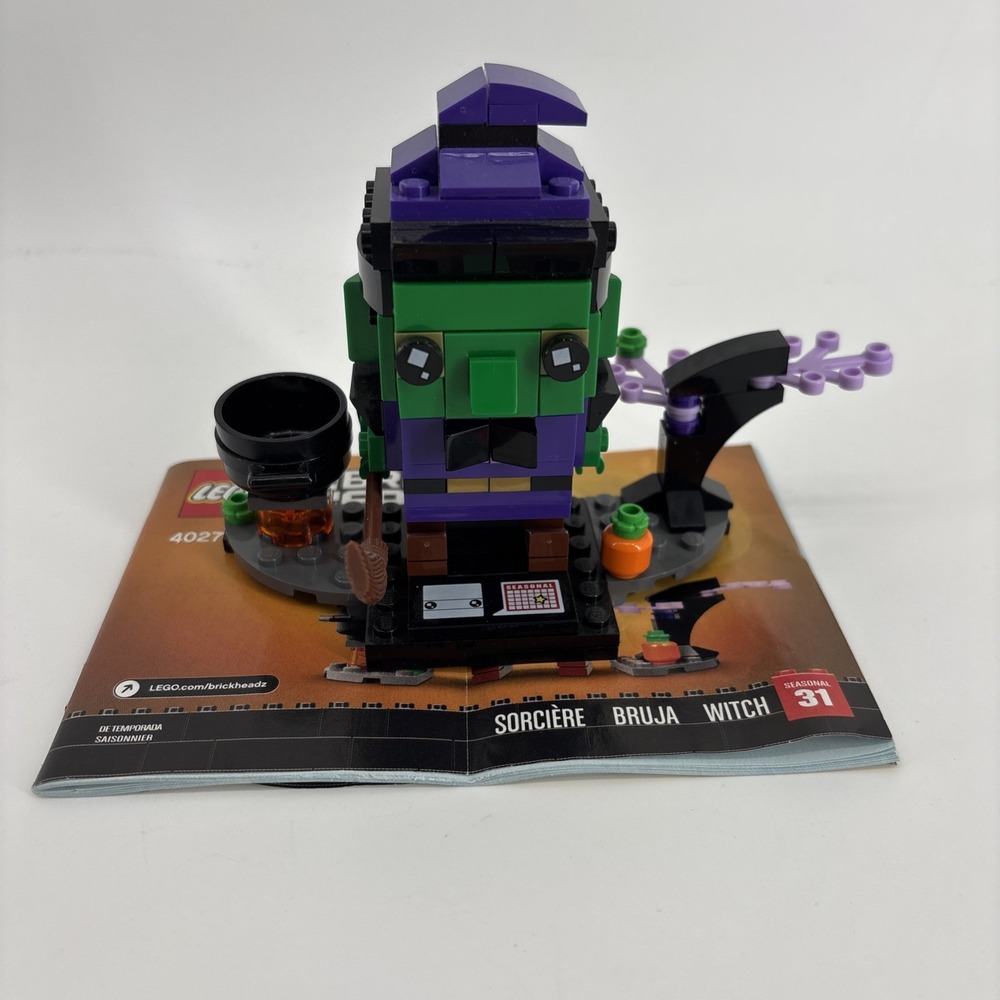 LEGO‎ Halloween Witch BrickHeadz 40272 Build 100% Complete With Instructions